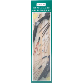 Набор для чистки оружия LUCKY VIEW (Kami La Trading), шомпол, 3 ерша, 6,35 калибр Набор для чистки оружия LUCKY VIEW (Kami La Trading), шомпол, 3 ерша, 6,35 калибр