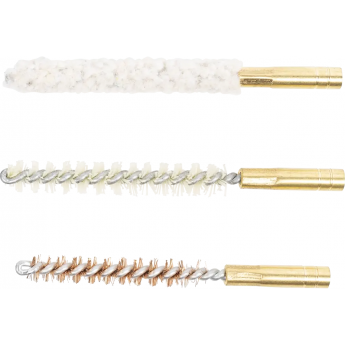 Набор для чистки пистолетов, калибр 4,5 мм с латунным шомполом 4мм (тубус) Набор для чистки пистолетов, калибр 4,5 мм с латунным шомполом 4мм (тубус)